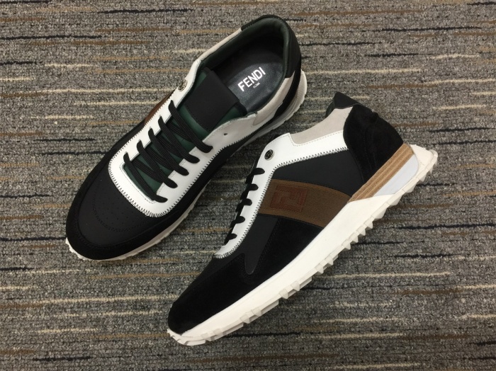 Annareps Great quality Men F*endi Top Sneakers Free shipping