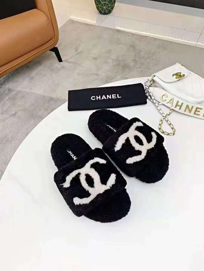 Annareps Great quality Women C*hanel Top Slippers Free shipping