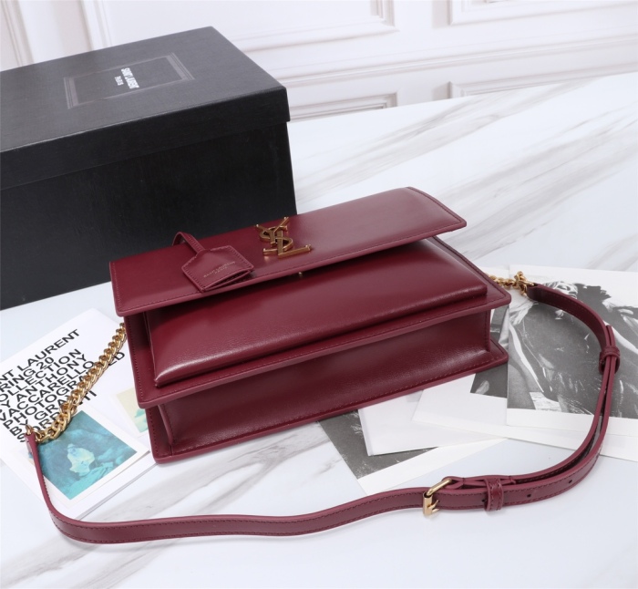 Annareps Great quality Y*SL Bag Top Quality 25*18*5CM Free shipping