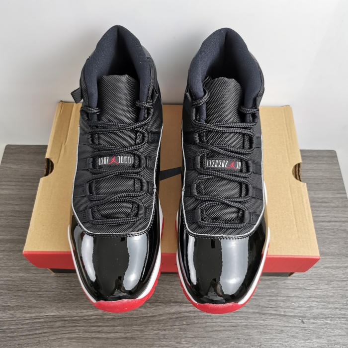 Annareps Great quality Air Jordan 11 “Bred” 378037-061 Free shipping