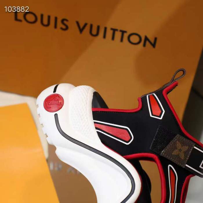 Annareps Great quality Women L*ouis V*uitton Top Slippers Free shipping