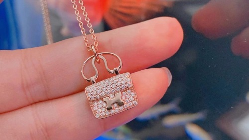 Annareps Great quality Necklace H*ermes Free shipping