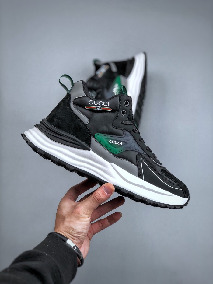 Men G*ucci Top Sneaker (annareps) Free shipping