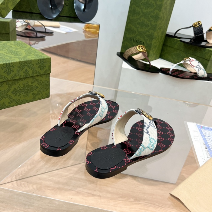 Annareps Great quality Men Women G*ucci Top Sandals Free shipping