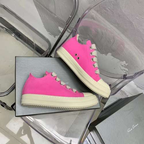 Men Women R*ick O*wens Top Sneaker (annareps) Free shipping