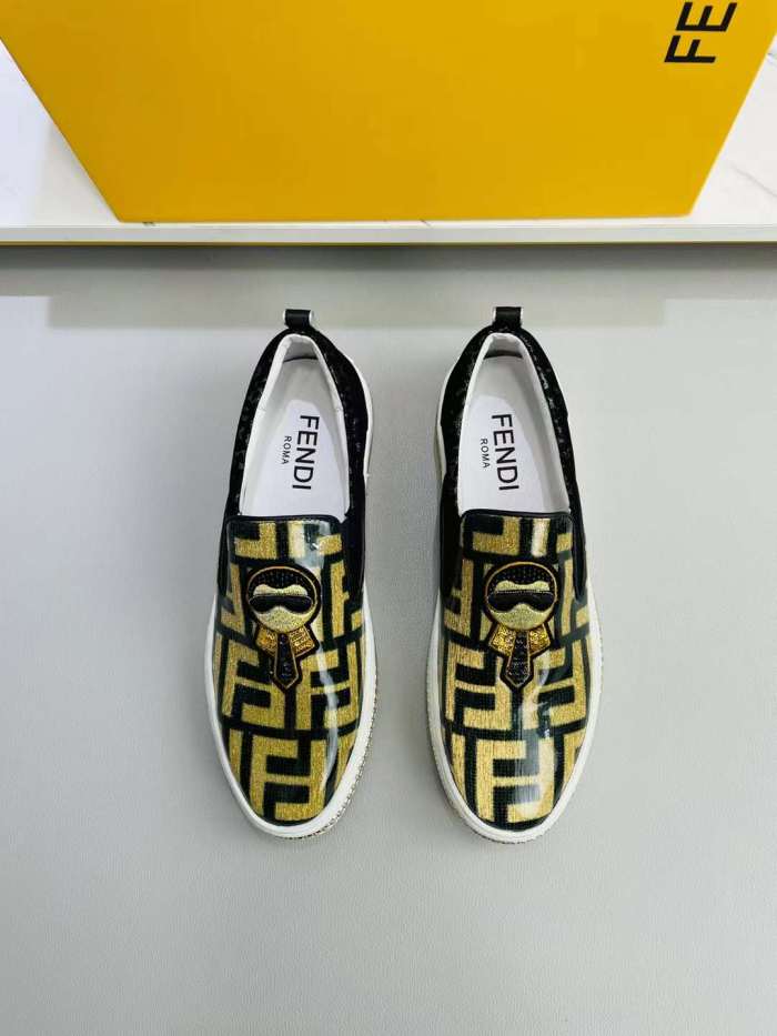 Annareps Great quality Men F*endi Top Sneaker Free shipping