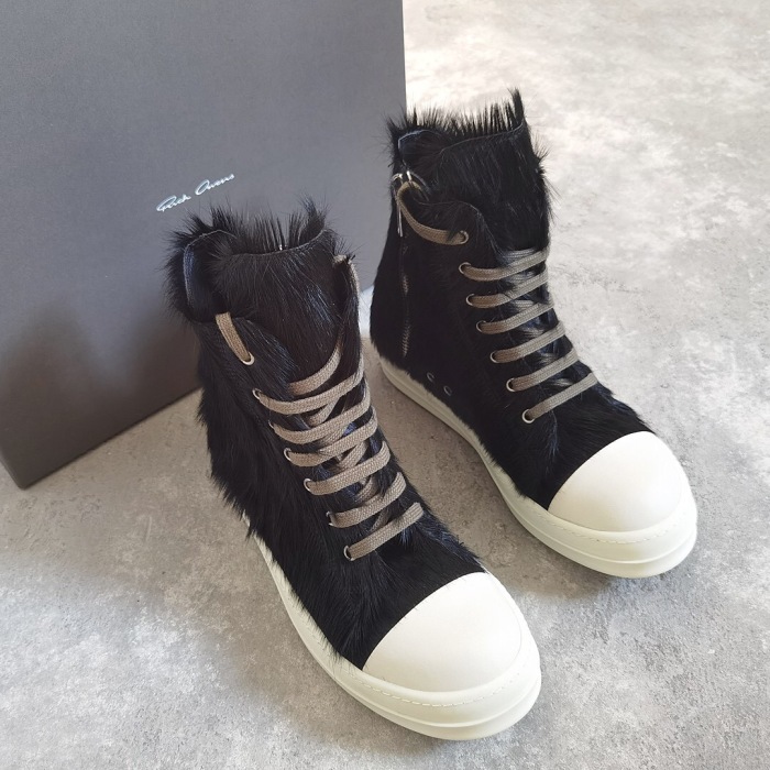 Men Women R*ick O*wens Top Sneaker (annareps) Free shipping