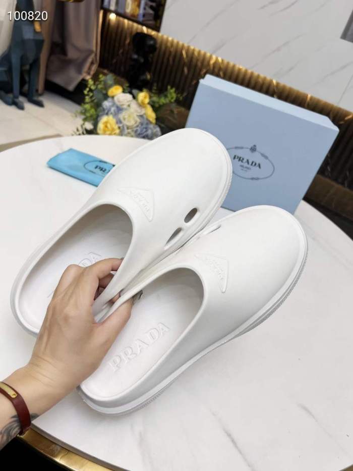 Men Women P*rada Top Slippers （ annareps ） Free shipping
