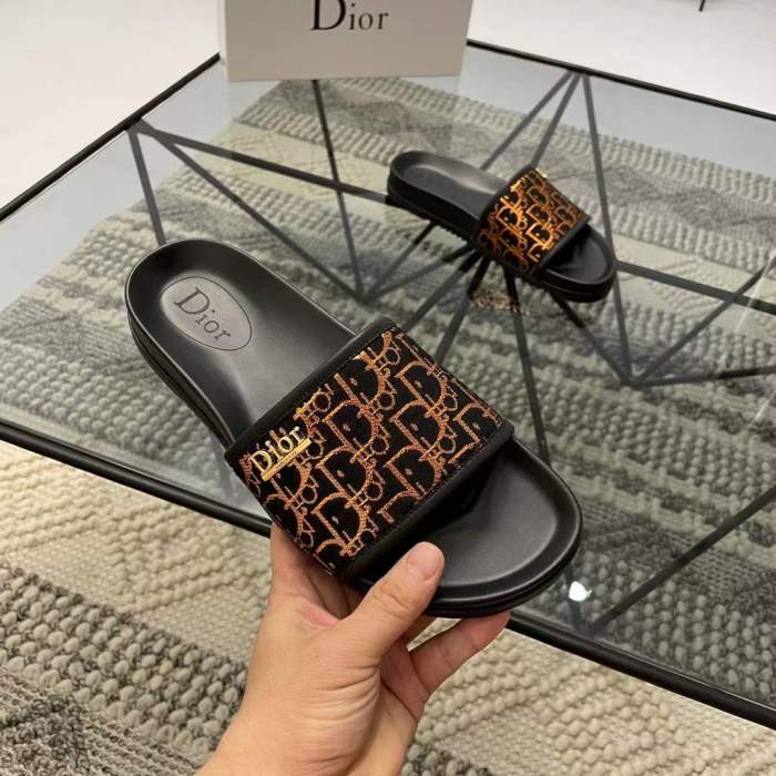 Annareps Great quality Men D*ior Top Sandals Free shipping