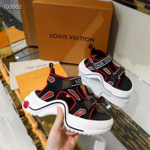 Annareps Great quality Women L*ouis V*uitton Top Slippers Free shipping
