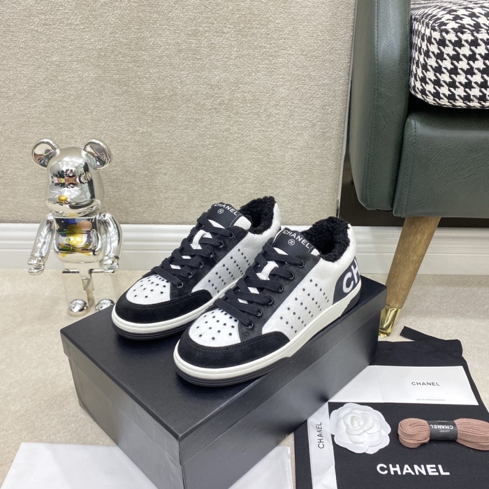 Annareps Great quality Women C*hanel Top Sneaker Free shipping