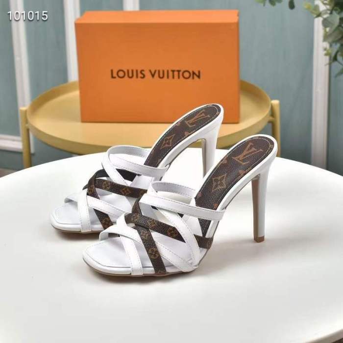 Annareps Great quality Women L*ouis V*uitton Top Slippers Free shipping