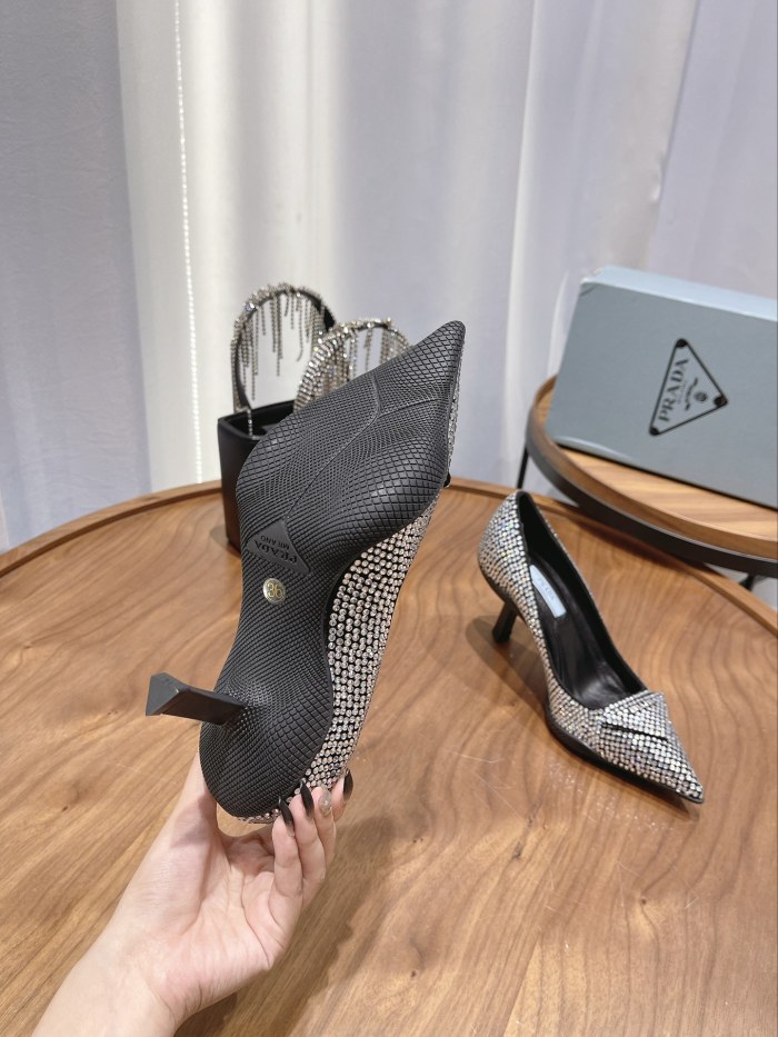 Annareps Great quality Women P*rada Top Quality Sandals Free shipping