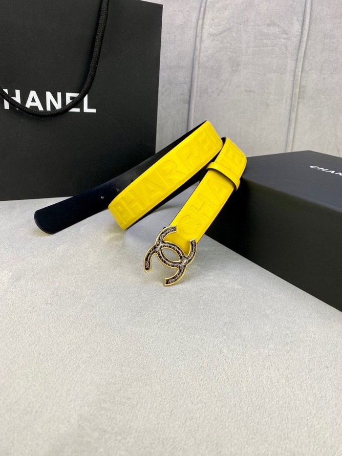 Annareps Great quality C*hanel Belts Top Quality 30MM Free shipping