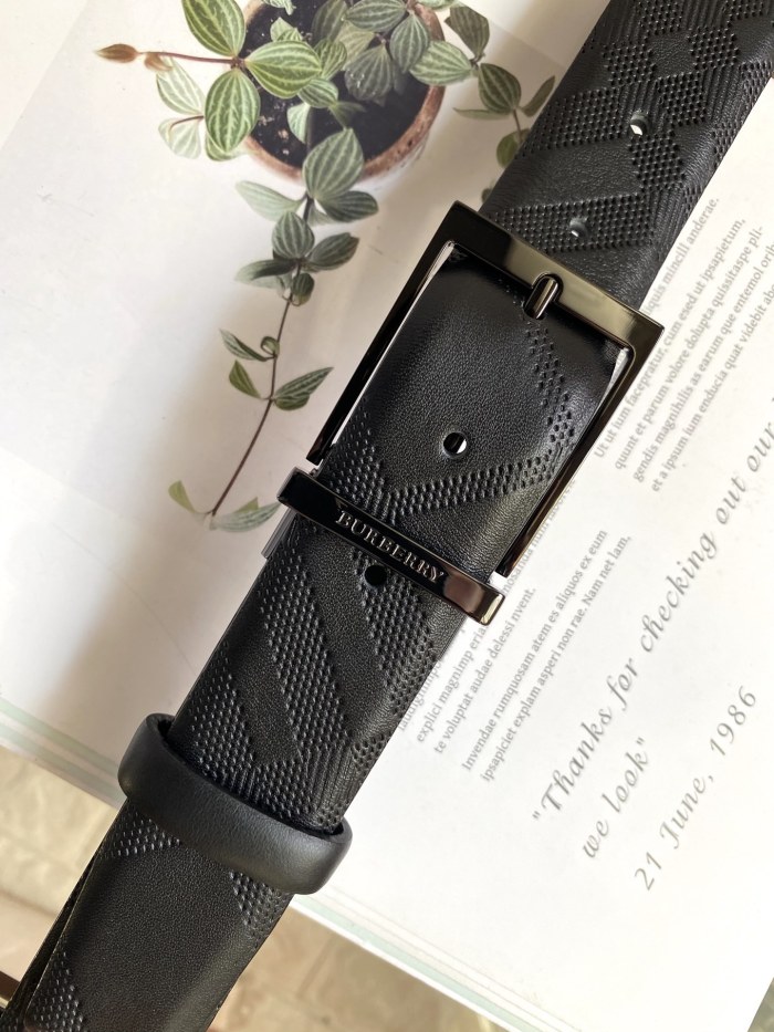 Annareps Great quality B*urberrry Belts Top Version 35MM Free shipping