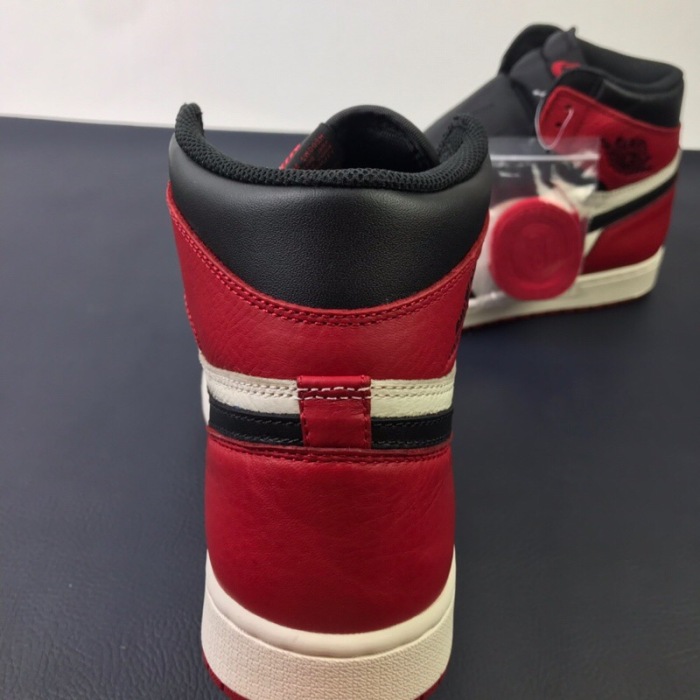 Annareps Great quality Air Jordan 1 Bred Toe 555088-610 Free shipping