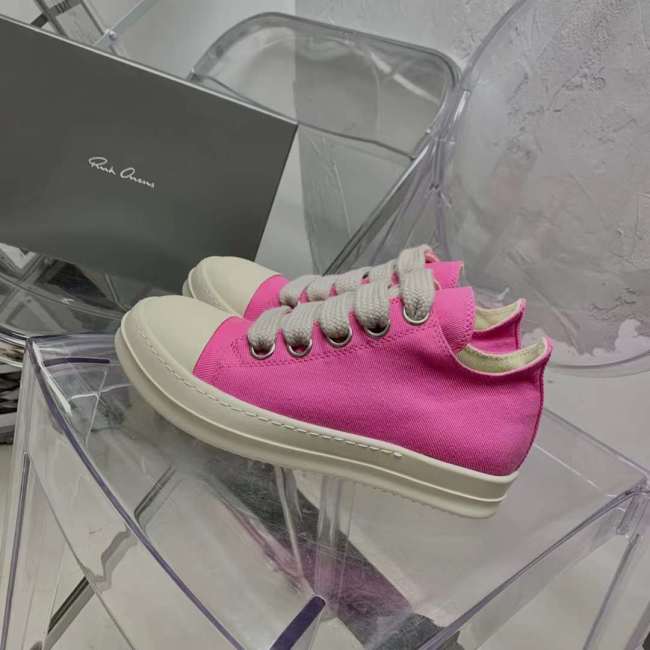 Men Women R*ick O*wens Top Sneaker (annareps) Free shipping