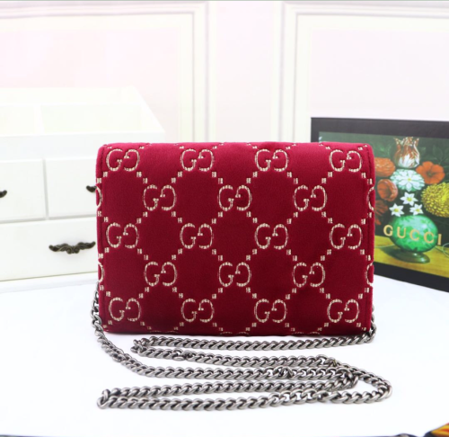 Annareps Great quality G*ucci Bag Top Quality 20*13.5*4CM Free shipping