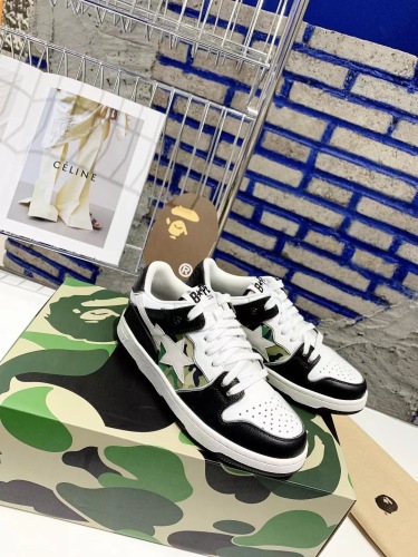 Annareps Great quality Men Women B*ape Top Sneaker Free shipping