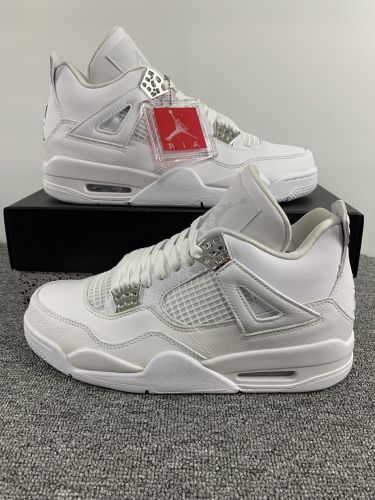 Annareps Great quality Air Jordan AJ4 “Tech White ” Free shipping
