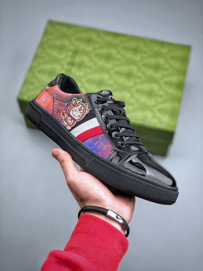 Men G*ucci Top Sneaker (annareps) Free shipping