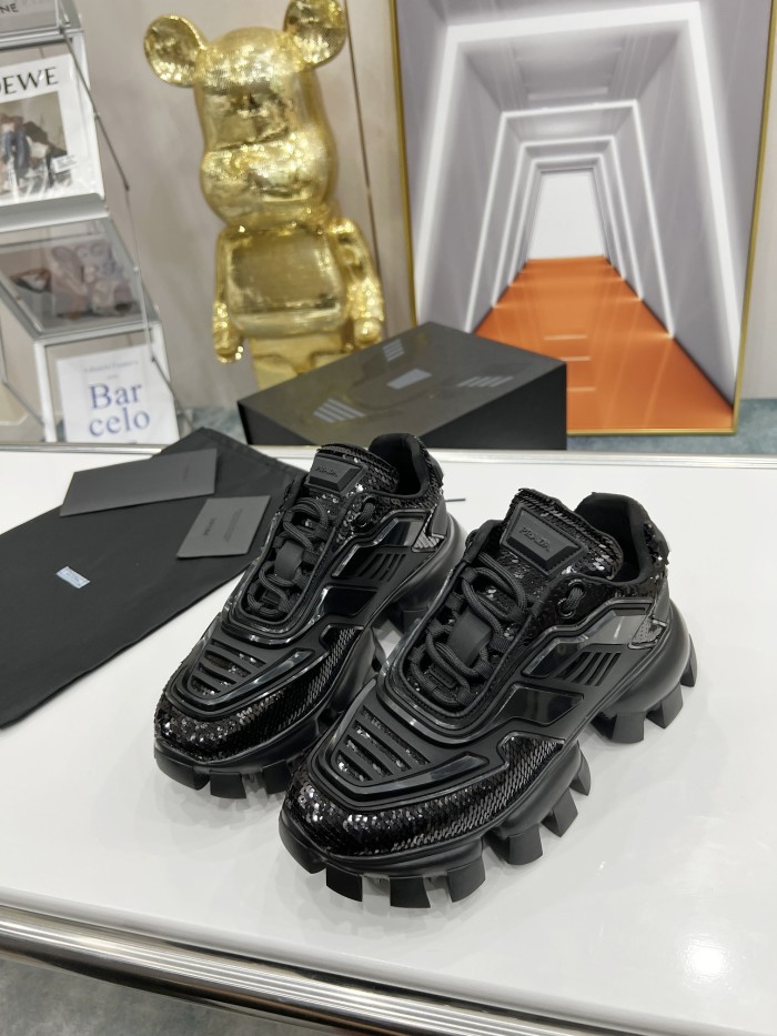 Men P*rada Top Sneaker （ annareps ） Free shipping