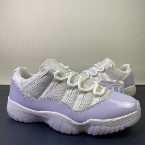 Annareps Great quality Air Jordan 11 Low WMNS PURE VIOLET AH7860-101 Free shipping