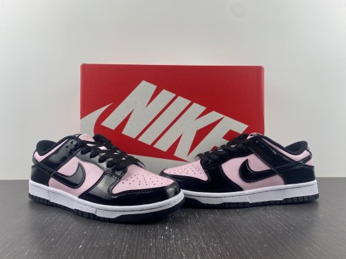 Free shipping from annareps Nike Dunk Low ESS Pink Black DJ9955-600 Free shipping