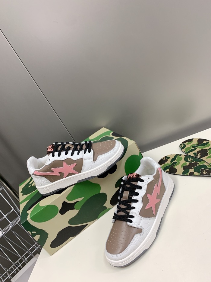 Annareps Great quality Men Women B*ape Top Sneaker Free shipping