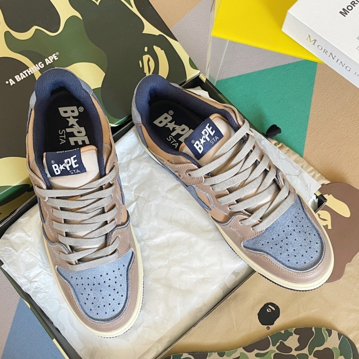 Men Women B*ape sta low Top Sneaker ( annareps) Free shipping