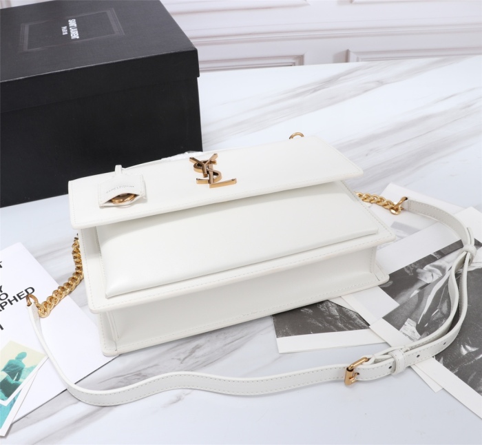 Annareps Great quality Y*SL Bag Top Quality 25*18*5CM Free shipping