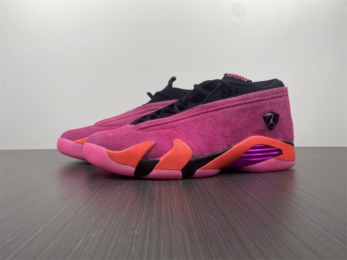 Annareps Great quality Air Jordan 14 Low WMNS Shocking Pin Free shipping