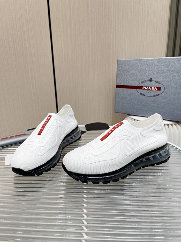 Men P*rada Top Sneaker （ annareps ） Free shipping