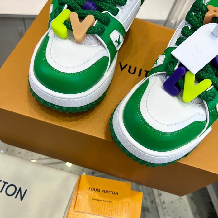 Men Wome L*ouis V*uitton Top Sneaker   Free shipping