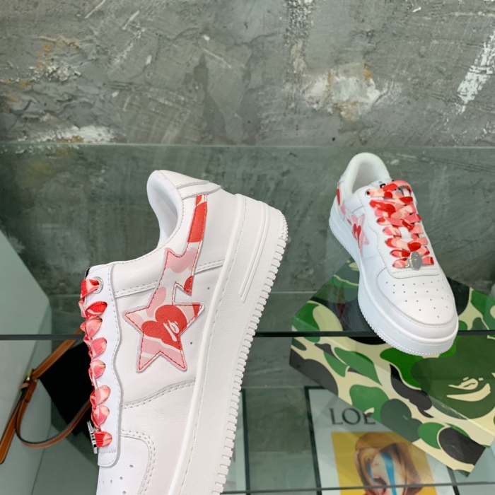 Annareps Great quality Men Women B*ape Top Sneaker Free shipping