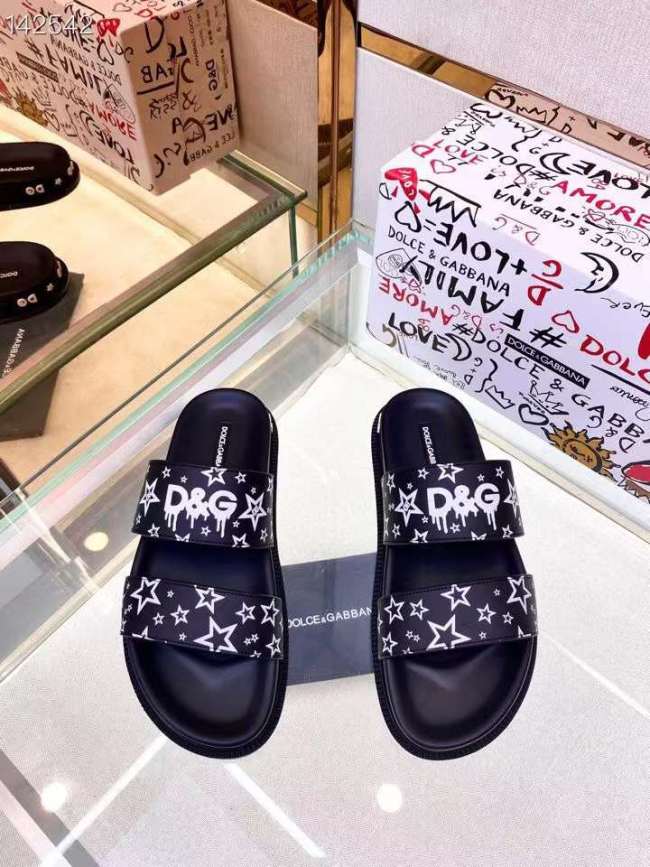 Men D*G Top Slippers (annareps) Free shipping