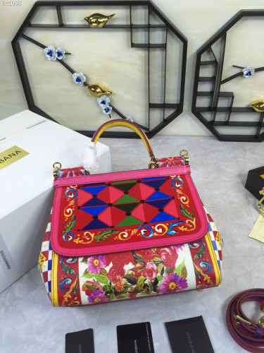 Annareps Great quality D*olce&G*abbana Top Bag 25*20*12cm Free shipping