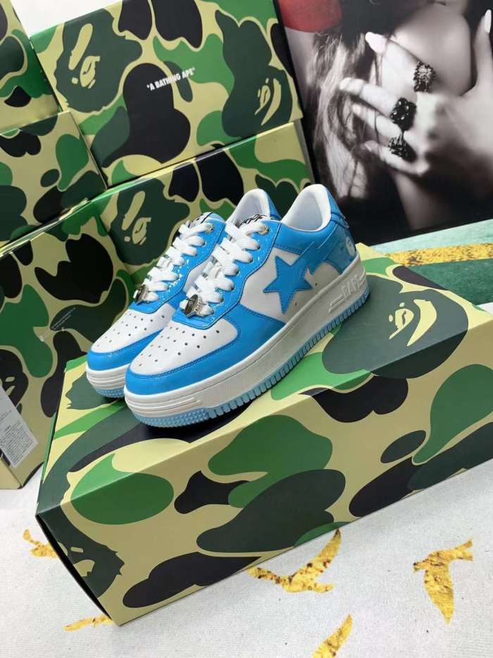 Men Women B*ape sta low Top Sneaker ( annareps) Free shipping