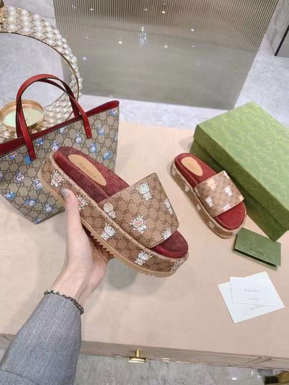 Annareps Great quality Women G*ucci Top Sandals Free shipping