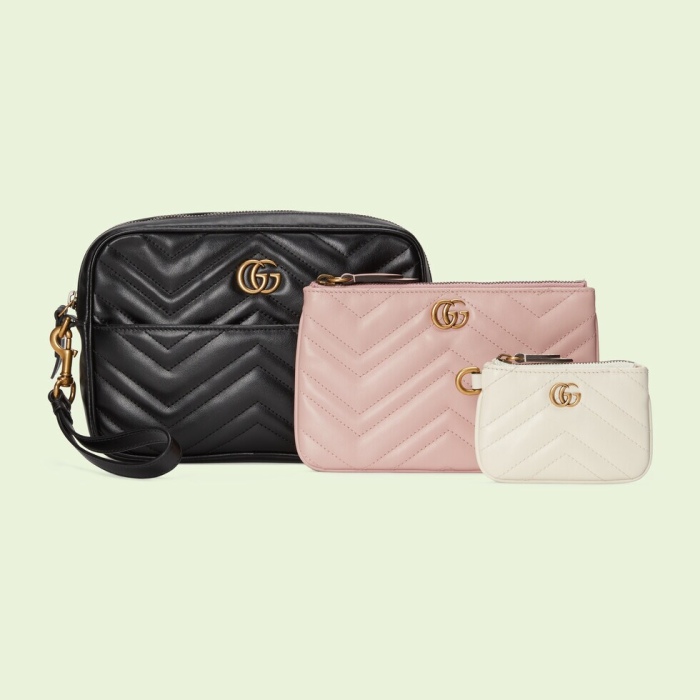 Annareps Great quality G*ucci Bag Top Quality 22.5*15.5*4CM，19*12CM,11.5*8CM Free shipping
