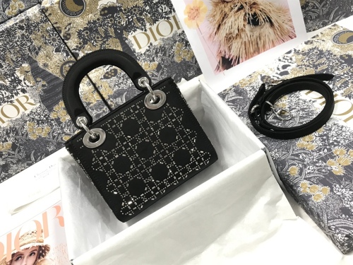 Annareps Great quality D*ior Bag Top Quality 17*15*7CM Free shipping