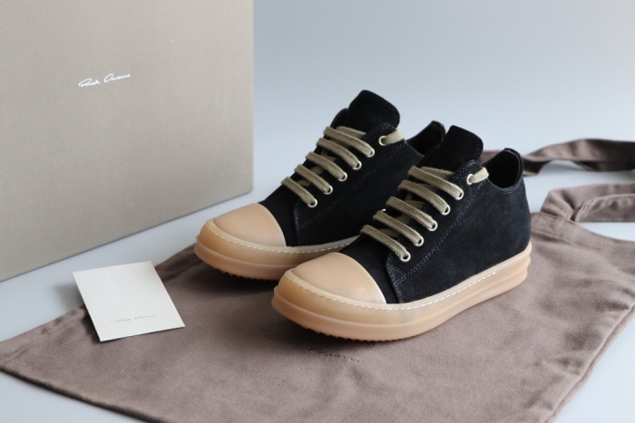 Men Women R*ick O*wens Top Sneaker (annareps) Free shipping