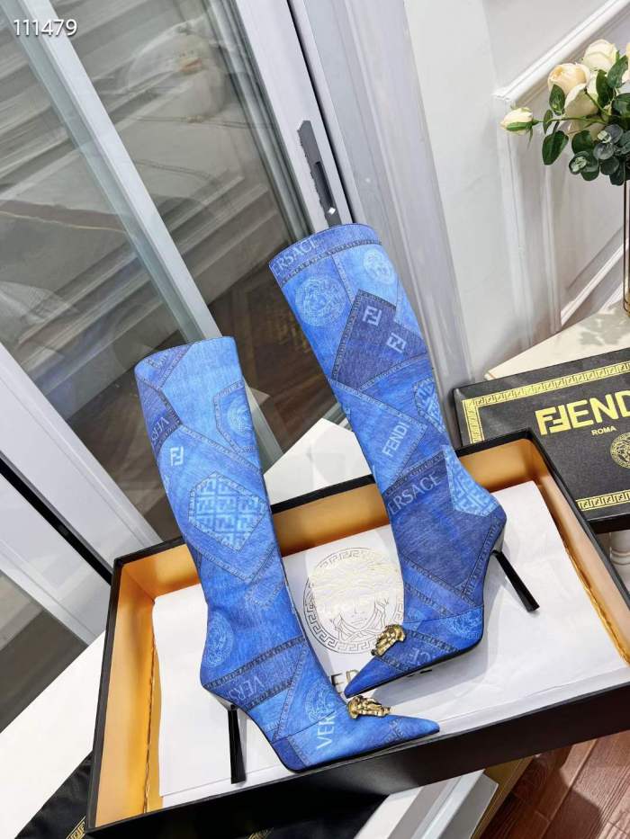 Women F*endi Top boots (annareps) Free shipping