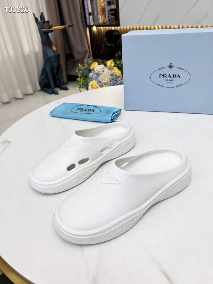 Men Women P*rada Top Slippers （ annareps ） Free shipping