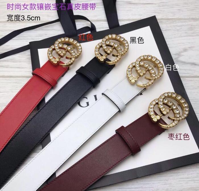 Annareps Great quality G*ucci Belts Top Quality 34MM Free shipping