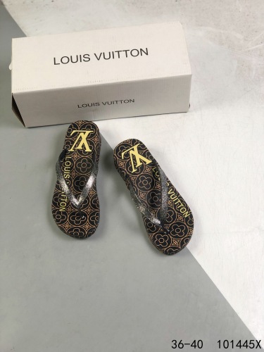Annareps Great quality Women L*ouis V*uitton Top Slippers Free shipping