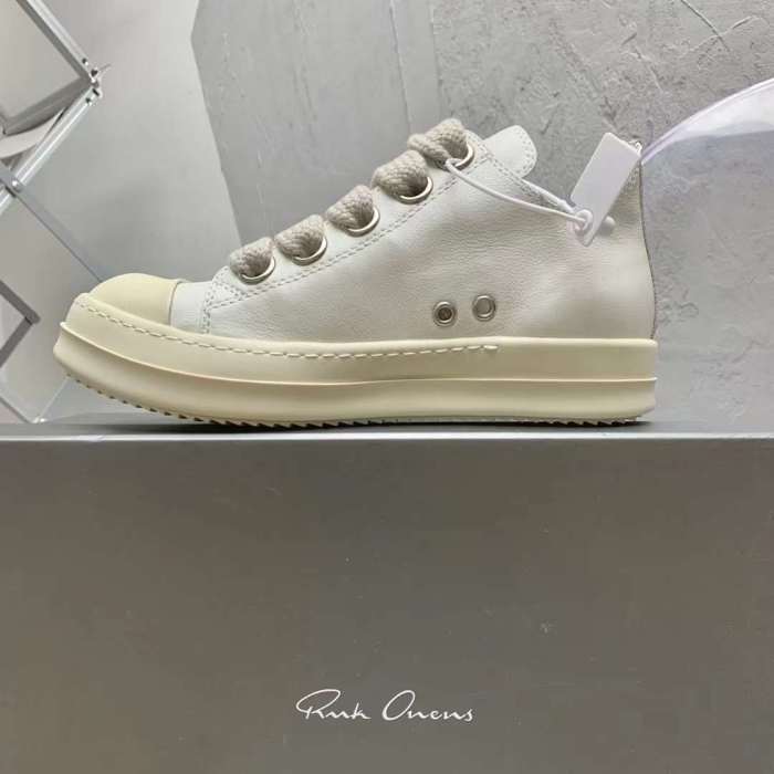 Men Women R*ick O*wens Top Sneaker (annareps) Free shipping