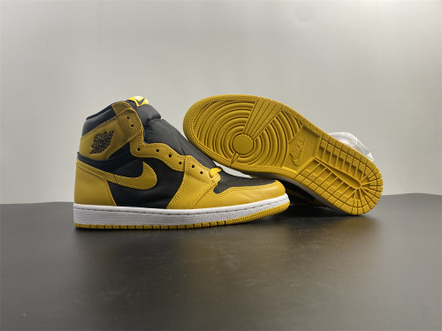 Annareps Great quality Air Jordan 1 High OG Pollen 555088-701 Free shipping