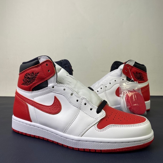 Annareps Great quality Air Jordan 1 High Heritage 555088-161 Free shipping