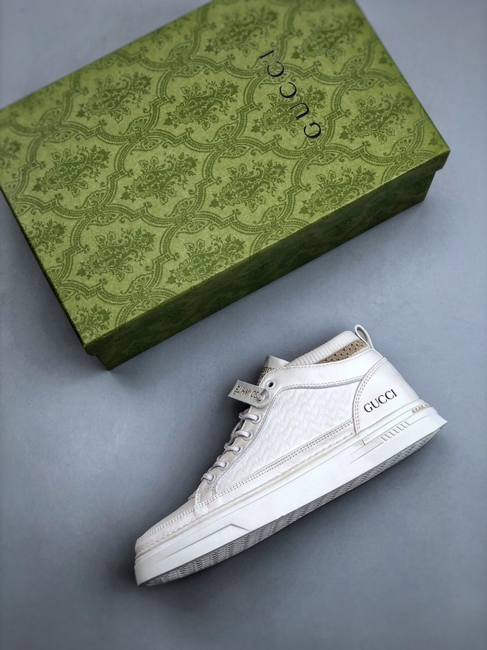 Men G*ucci Top Sneaker (annareps) Free shipping